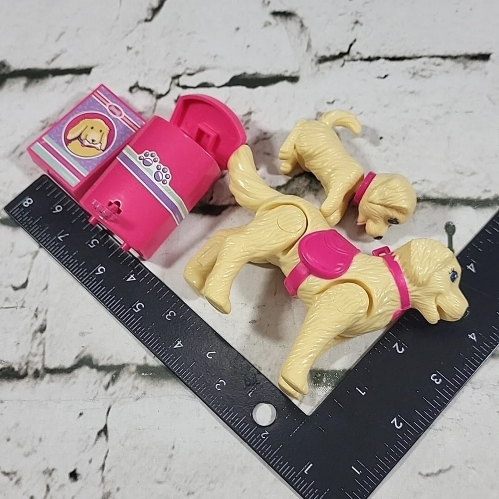 Barbie Dogs Puppy With Dog‎ Food Accessories Strolling Dog Not Walking